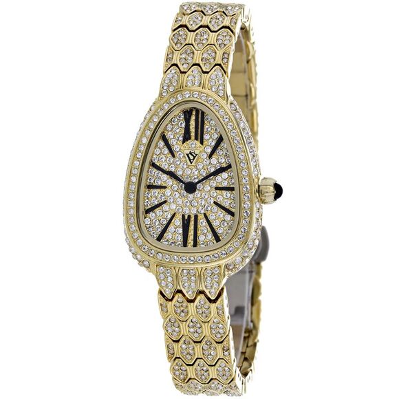 Christian Van Sant Women's Bella Gold Dial Watch - CV4601 - Picture 1 of 1